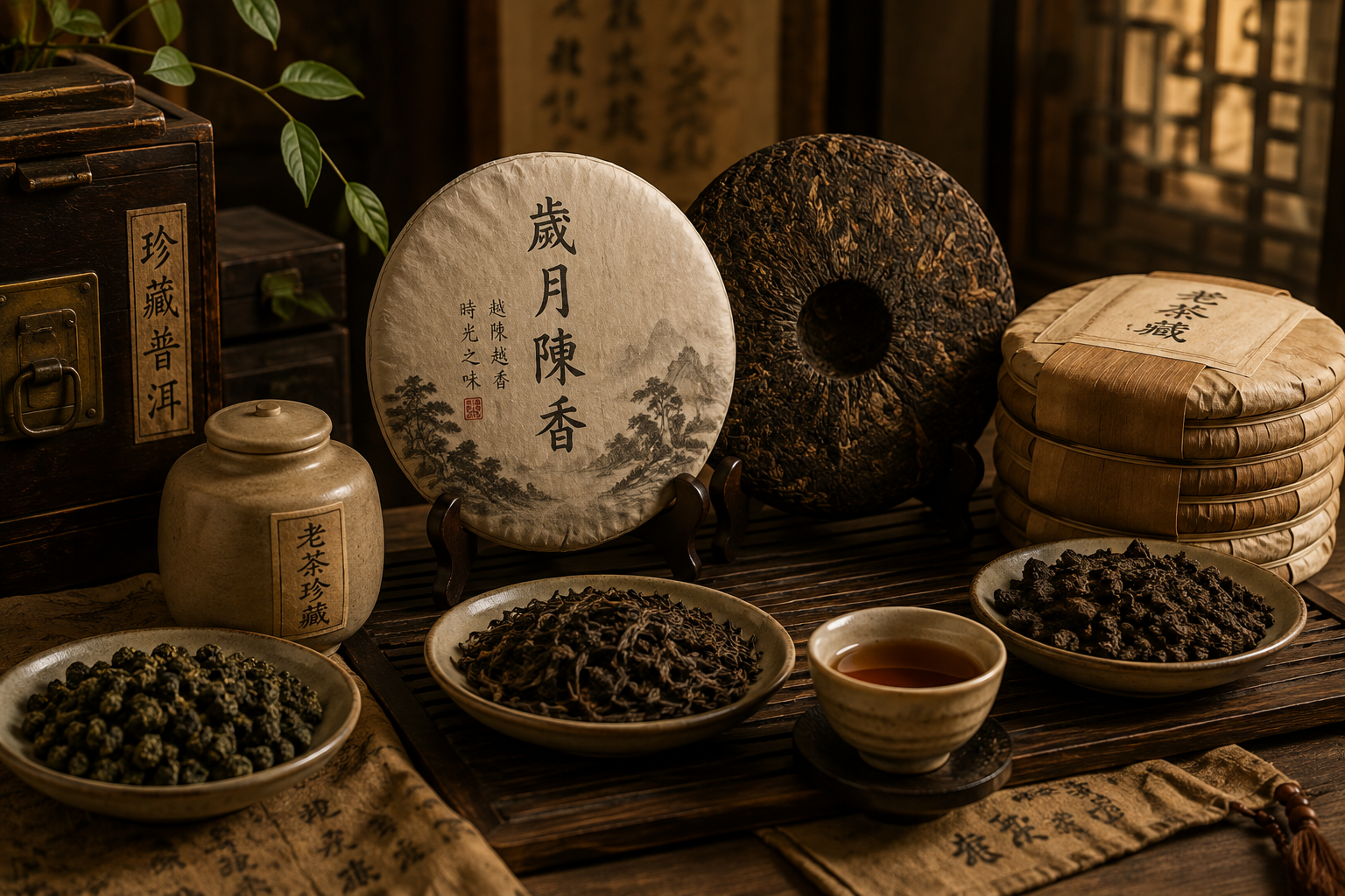 Vintage & Aged Tea