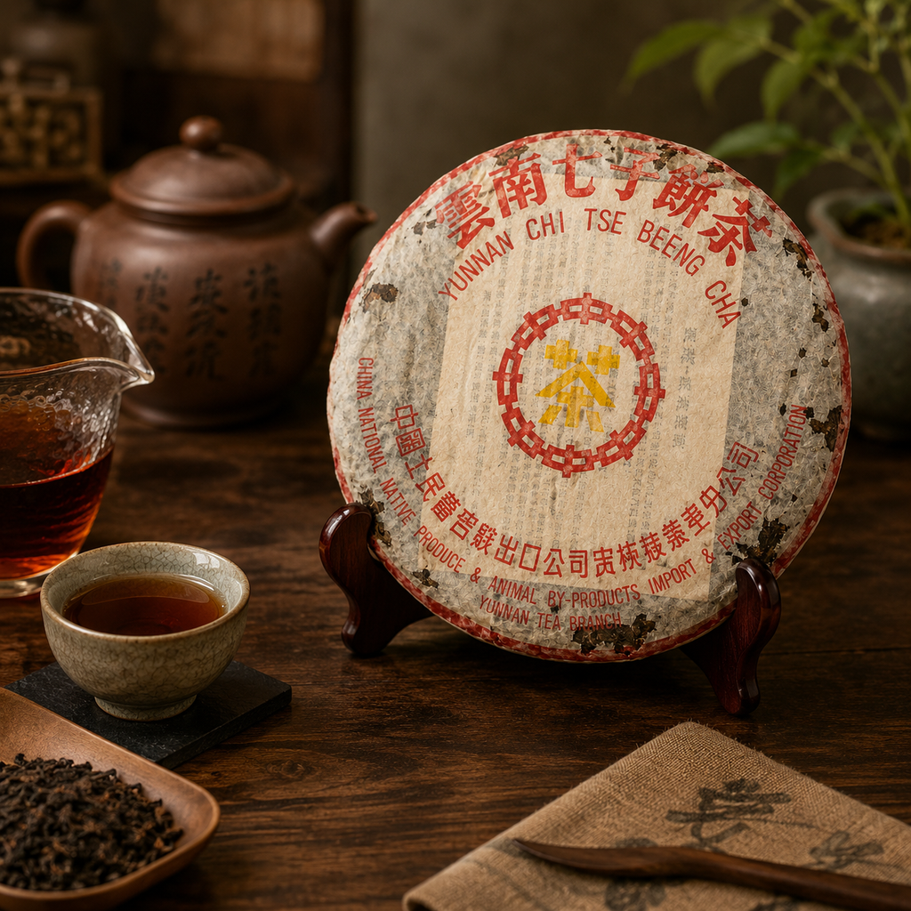 2004 CNNP YPC Yellow Mark Ripe Tea Cake