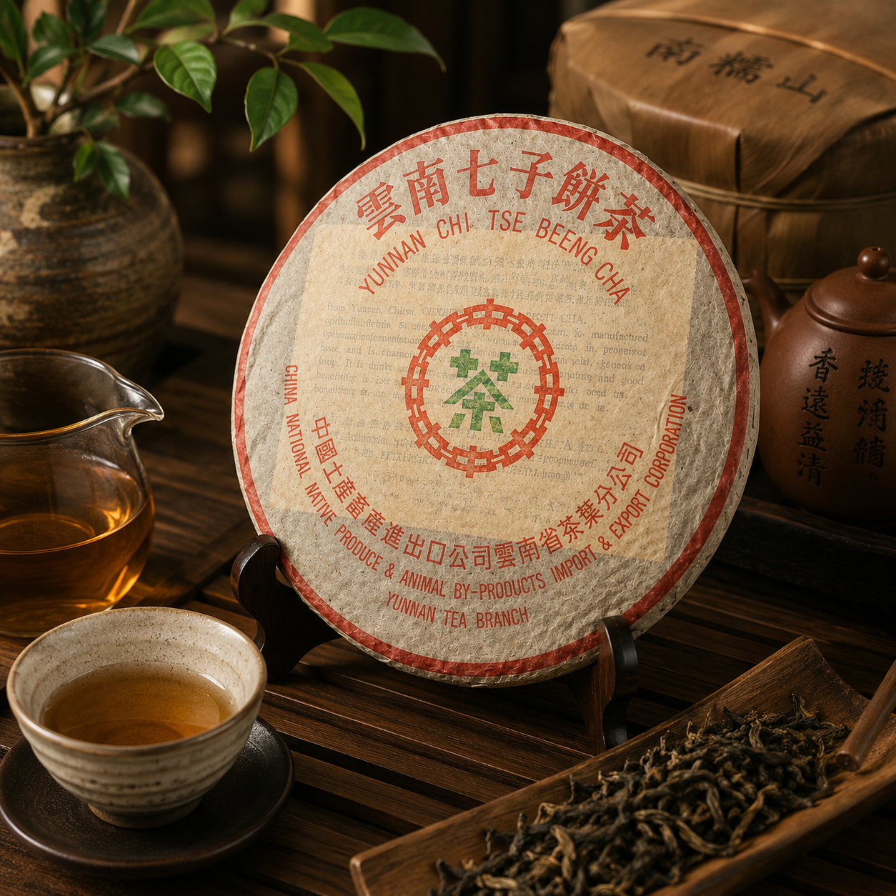 2004 CNNP YPC Nan Nuo Mountain Raw Tea Cake