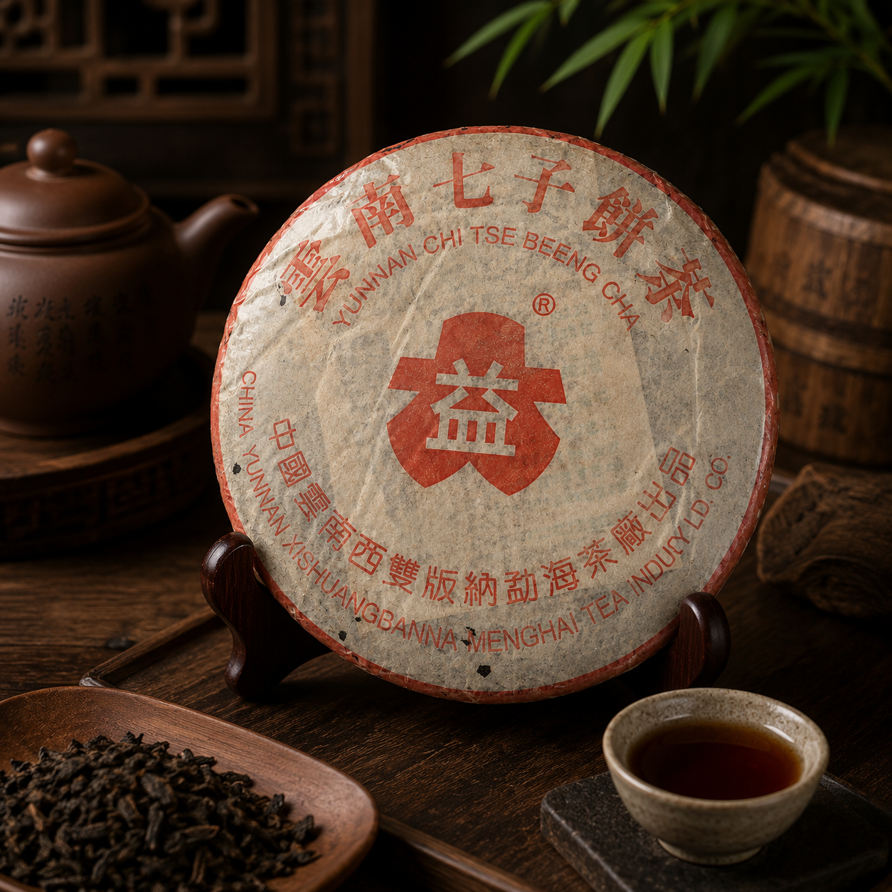2004 7262 Red Dayi Ripe Tea Cake