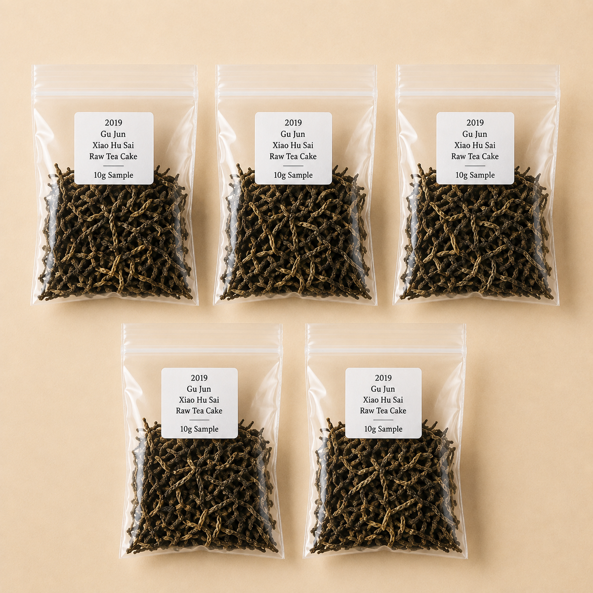 2019 Gu Jun Xiao Hu Sai Raw Tea Cake