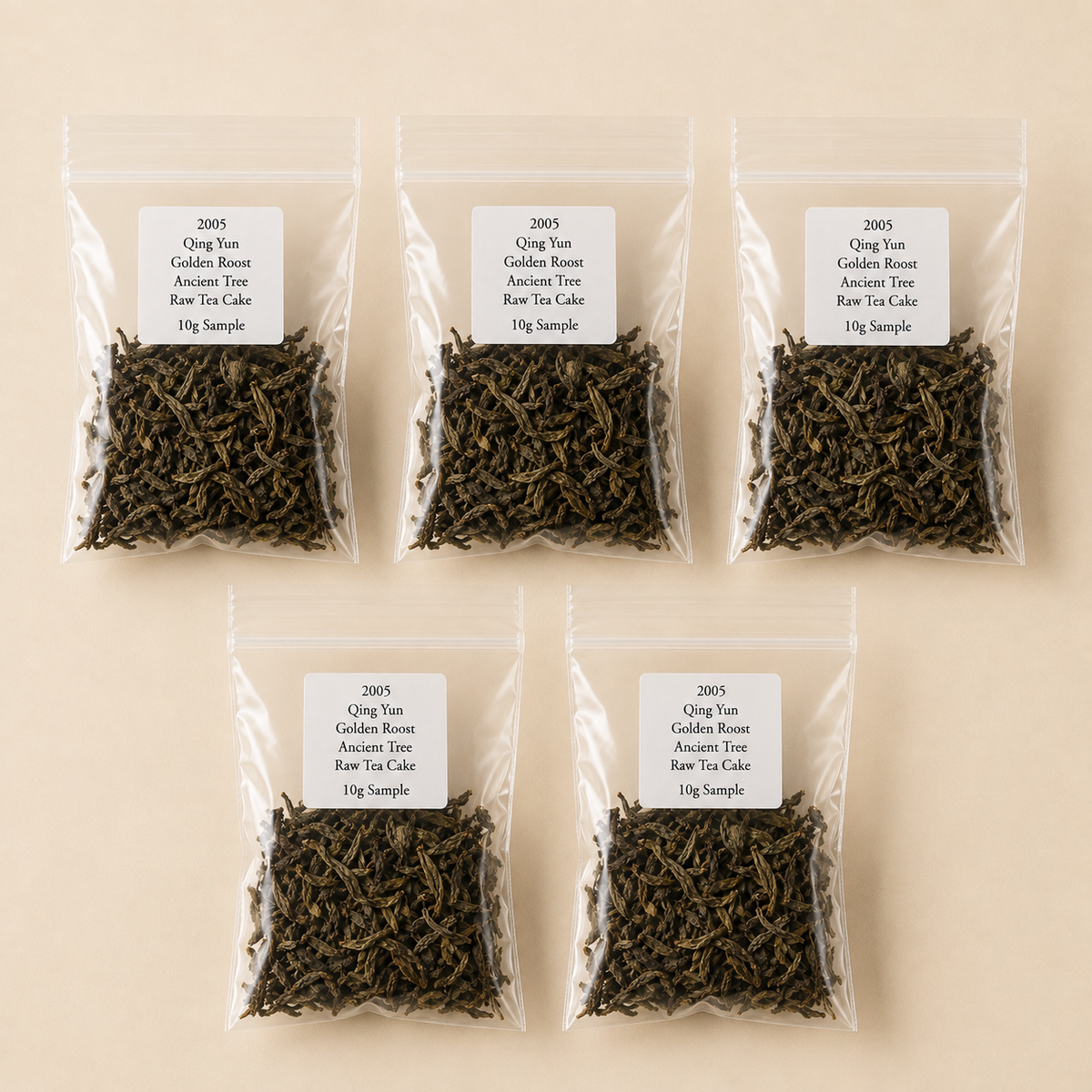 2005 Qing Yun Golden Roost Ancient Tree Raw Tea Cake