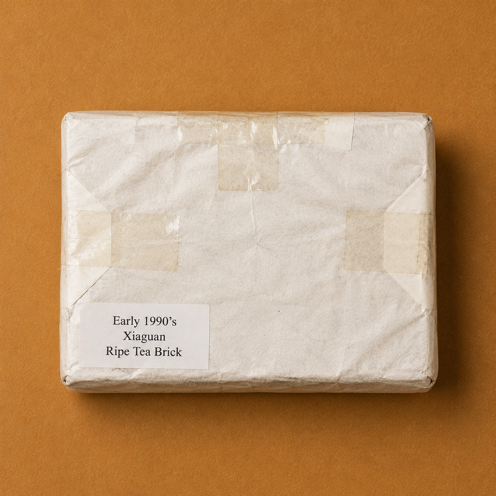 Early 1990s Xiaguan Ripe Tea Brick