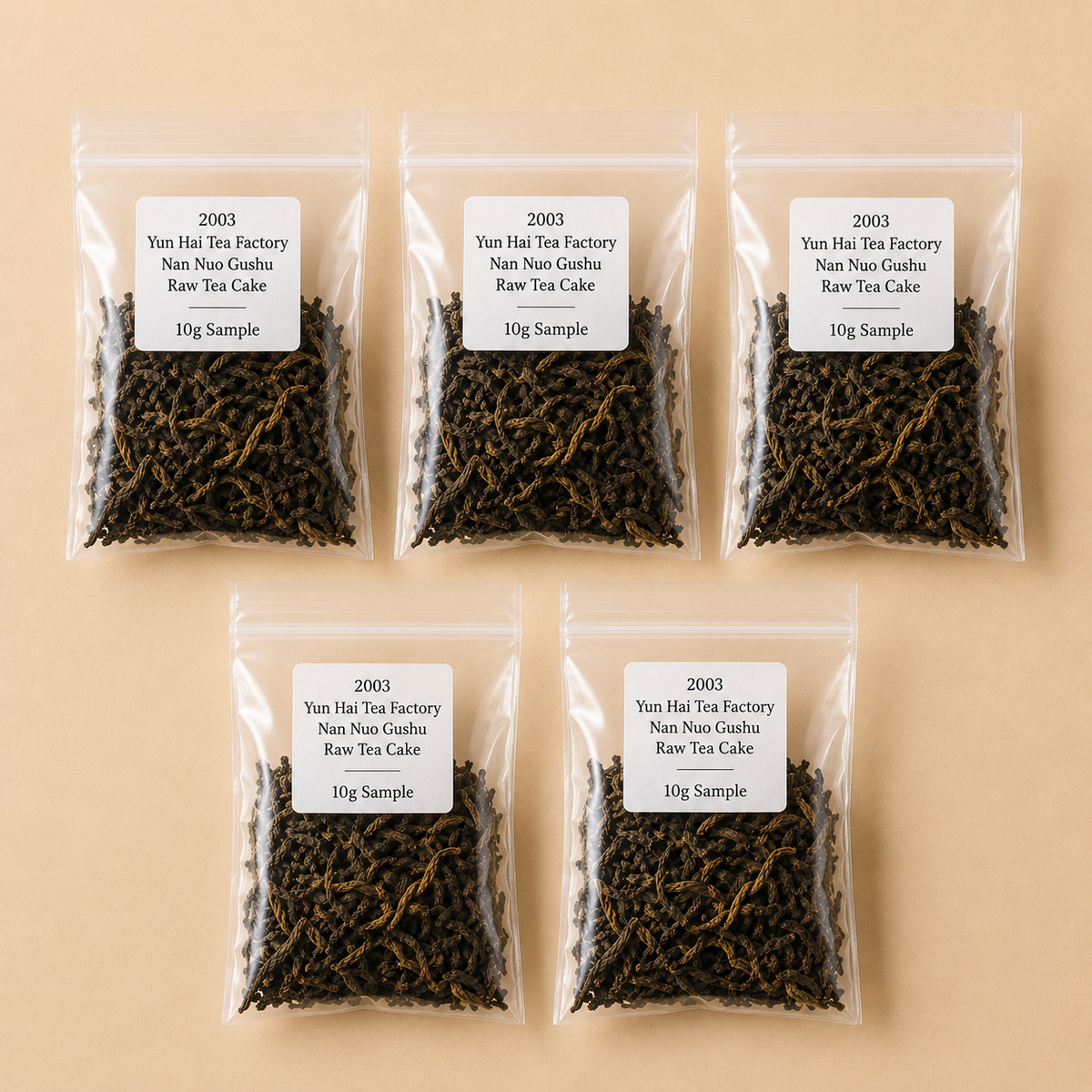 2003 Yun Hai Nan Nuo Mountain Raw Tea Cake